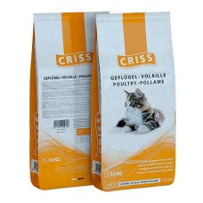 Сухий корм Criss для котів, домашня птиця, 10 кг