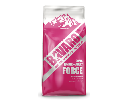 Bavaro (Баваро) FORCE (ФОРС) сухий корм для цуценят та дорослих собак з високими енергетичними потребами 18 кг