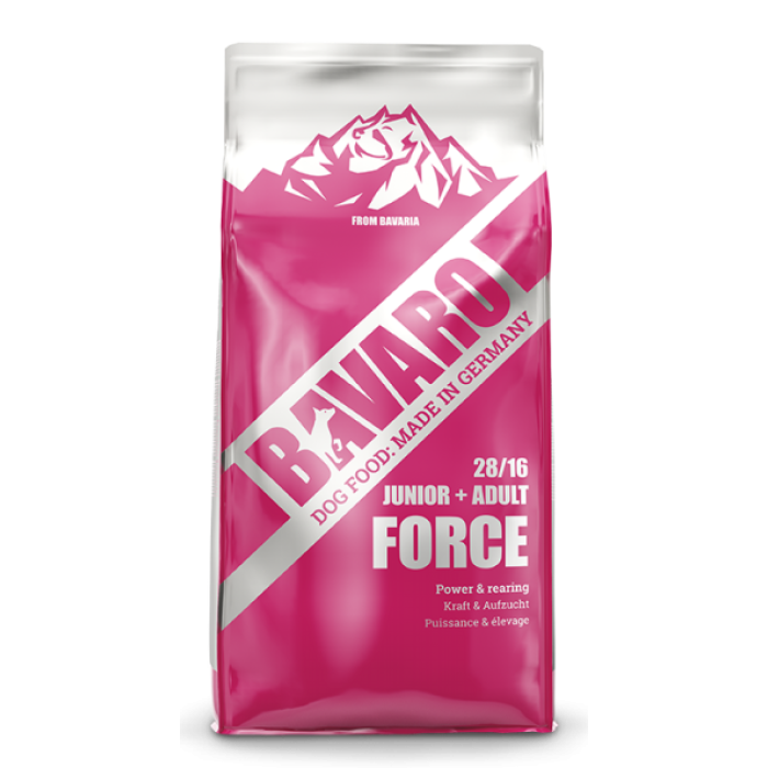 Bavaro Force — сухий корм для цуценят та активних собак 18 кг
