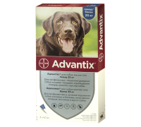 Bayer (Байєр) Адвантікс – для собак понад 25 кг (упаковка 4 піпетки, ц..