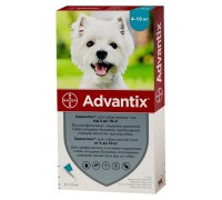 Bayer (Байєр) Адвантікс – для собак 4кг-10 кг (упаковка 4 піпетки, цін..