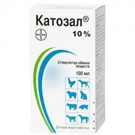 Bayer (Байєр) Катозал 10% розчин для ін'єкцій, 100 мл...