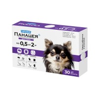 СУПЕРИУМ Панацея, противопаразитарные таблетки для собак, 0,5-2 кг