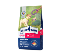 Club 4 Paws Сухий корм для собак  Актив малі породи 5 кг..