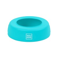 Миска-непроливайка  WAUDOG Silicone, 750 мл, блакитний
