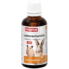 Beaphar Lebensvitamine - кормова добавка Біфар для гризунів та кроликів, 50 мл