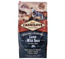 Сухой корм Carnilove Lamb and Wild Boar, для взрослых собак всех пород..