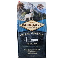 Сухой корм Carnilove Salmon, для взрослых собак всех пород, с лососем,..