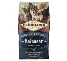 Сухой корм Carnilove Raindeer, для взрослых собак всех пород, с мясом ..