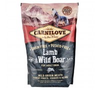 Carnilove Adult Lamb & WildBoar с ягненком и диким кабаном 1,5кг..