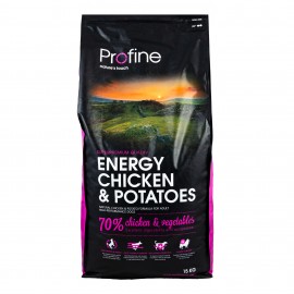 Profine (Профайн) Energy Chicken & Potatoes - сухой корм для активных ..