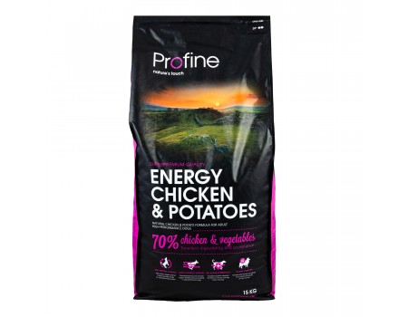 Profine (Профайн) Energy Chicken & Potatoes - сухий корм для активних собак з куркою та картоплею 15кг