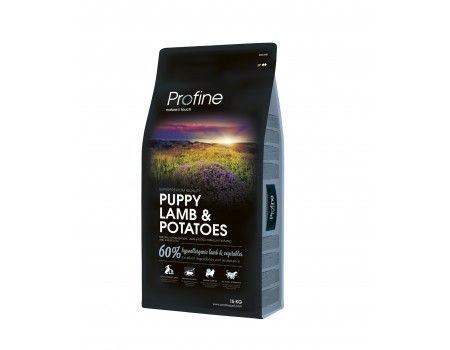 Profine (Профайн) Puppy Lamb & Potatoes - сухий корм для цуценят та молодих собак з ягнятком та картоплею 15кг