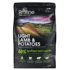 Profine (Профайн) Light Lamb & Potatoes - сухий корм для дорослих собак із зайвою вагою з ягнятком та картоплею 3кг