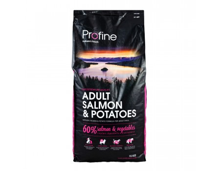 Profine (Профайн) Adult Salmon & Potatoes - сухой корм для взрослых собак с лососем и картофелем 15кг