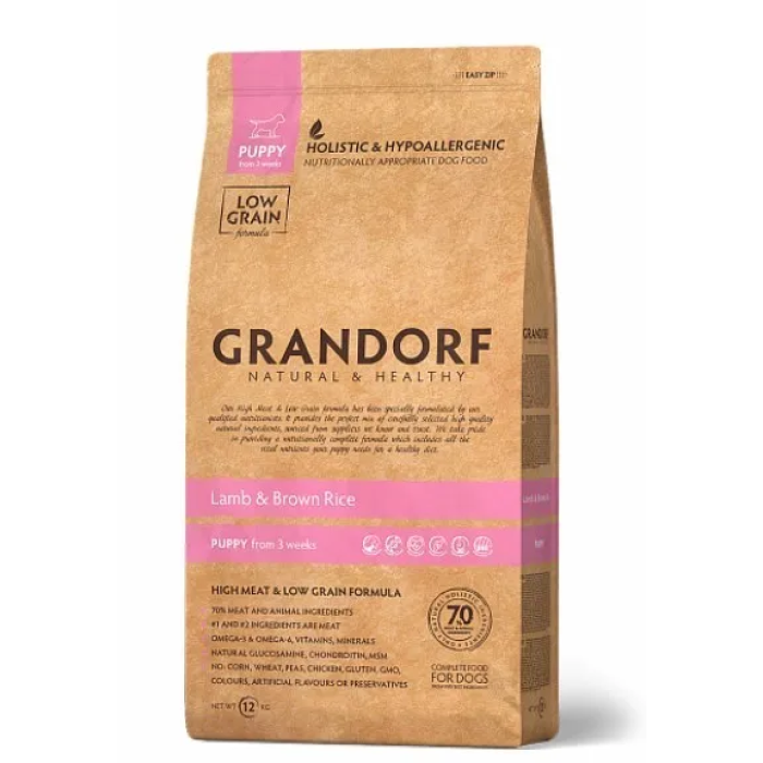 Grandorf DOG LAMB & TURKEY PUPPY - Грандорф Сухой корм с ягнятиной и индюшатиной, для щенков с 3х недель 10кг