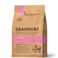 Grandorf Lamb Turkey Puppy - Грандорф Сухой корм с ягнёнком индейкой для щенков с 3х недель 3 КГ