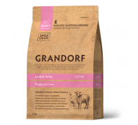 Grandorf Lamb and Brown Rice Puppy - Грандорф Сухий корм з ягнятком та..