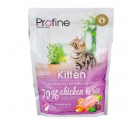 Profine KITTEN корм с натуральным  куриным  мясом и рисом для котят 30..