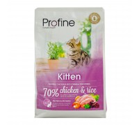 Profine KITTEN корм с натуральным  куриным  мясом и рисом для котят 2к..