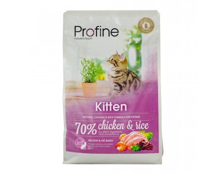 Profine KITTEN корм з натуральним курячим м'ясом та рисом для кошенят 2кг