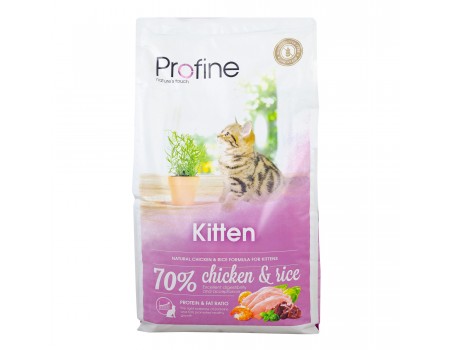 Profine KITTEN корм з натуральним курячим м'ясом та рисом для кошенят 10кг