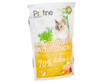 Profine Cat ORIGINAL ADULT корм з натуральним курячим м'ясом та рисом для котів та кішок всіх порід 300г