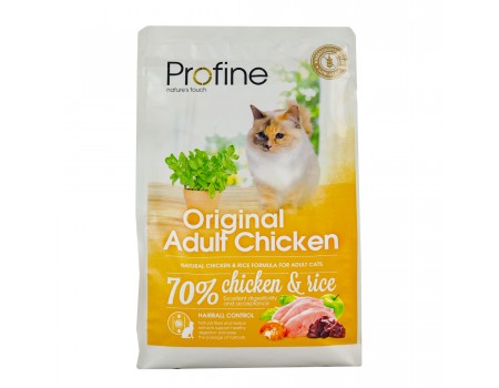Profine Cat ORIGINAL ADULT корм з натуральним курячим м'ясом та рисом для котів та кішок всіх порід 2кг