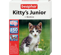 Beaphar Кормовая добавка Kitty's Junior с биотином для котят 1000т..