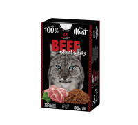 Ласощі для котів Alpha spirit CAT NATURAL SNACK BEEF Натурал Снек, яло..