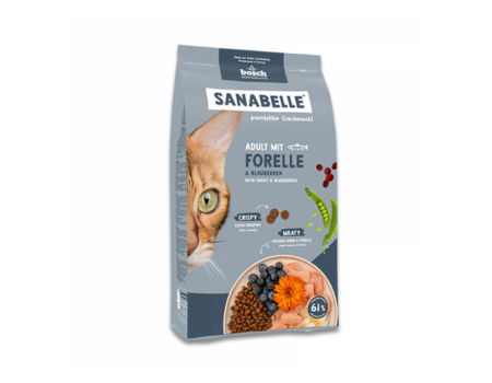 Корм для котів Sanabelle Adult (форель із чорницями) 8 кг