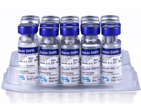 Биокан DHPPI вакцина для собак, за 1 шт,  Bioveta