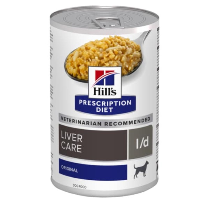 Вологий корм для собак Hill’s PRESCRIPTION DIET  l/d Liver Care підтримання функції печінки, консерва, 370 г