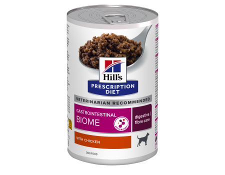 Вологий корм для собак Hill’s PRESCRIPTION DIET Gastrointestinal Biome при захворюваннях шлунково-кишкового тракту, консерва, 370 г