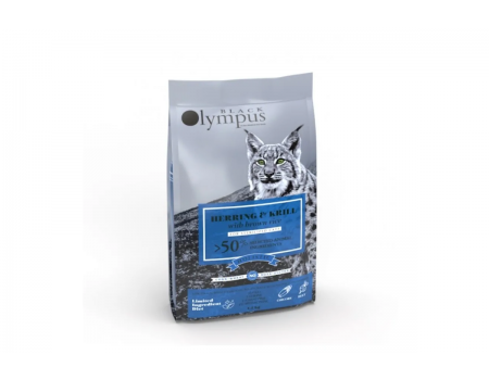 Корм Black Olympus, для стерилизованных кошек, со сельдью, 1.5 кг
