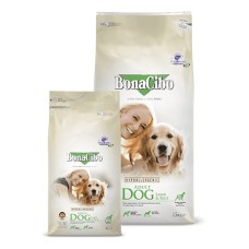 Сухой корм BonaCibo Adult Dog Lamb&Rice для собак всех пород, ягнёнок/рис, 4 кг