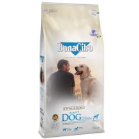 Сухой корм BonaCibo Adult Dog Chicken&Rice для взрослых собак всех пород, курица/анчоусы/рис, 15 кг