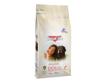 BonaCibo Adult Dog High Energy Chicken&Rice with Anchovy корм для активных собак 15 кг