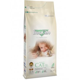 Сухой корм BonaCibo Adult Cat Lamb&Rice, для котов с чувствительным пи..