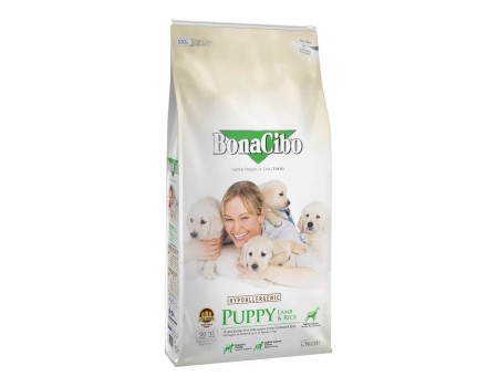 BonaCibo Puppy Lamb&Rice корм для щенков 3 кг