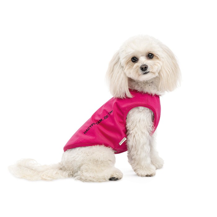 Борцівка Kale ТМ Pet Fashion для собак S малина