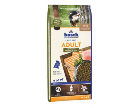 Bosch Adult - Корм для  взрослых собак,  птица со спельтой 15 кг