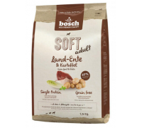Корм Bosch Soft  Утка+картофель полувлажный корм для Собак 2,5кг..