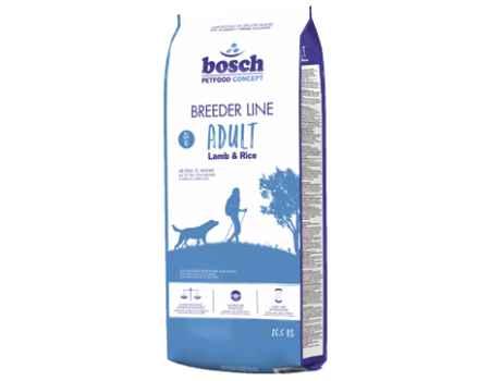 Сухой корм Bosch Breeder Adult с ягнёнком и рисом, для собак, 20 кг