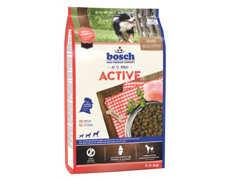 Корм Bosch Active для Собак 3кг