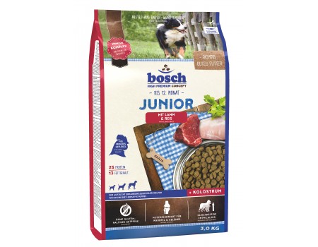 Корм Bosch Junior ягнёнок и рис 15кг