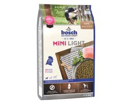 Корм Bosch Mini Light для Собак 2,5кг