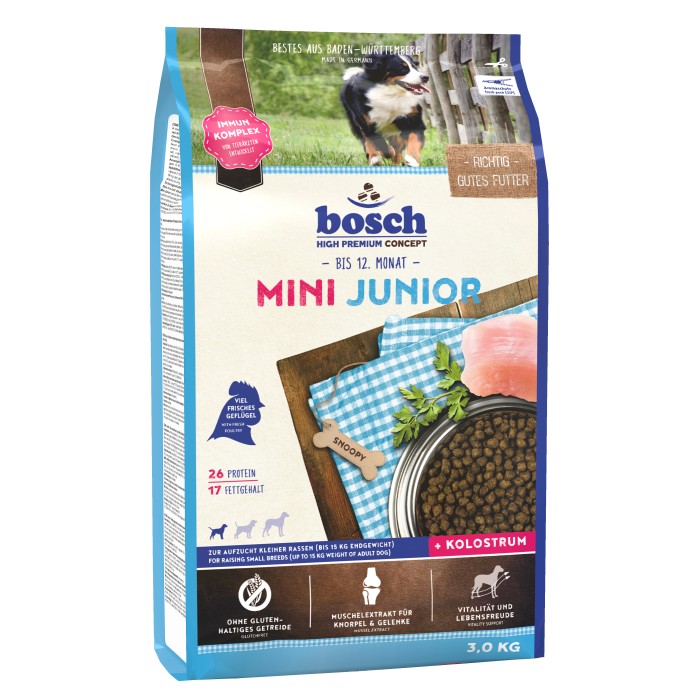 Корм Bosch Mini Junior 3кг