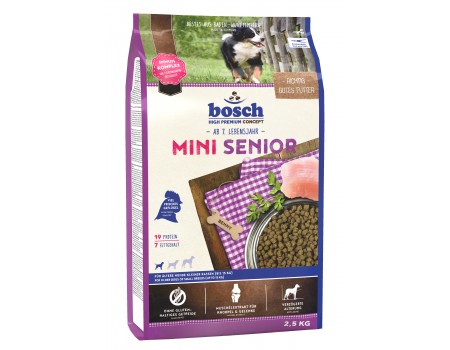 Корм Bosch Mini Senior для Собак 2,5 кг