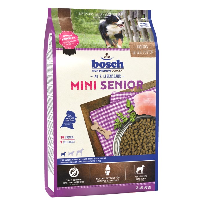 Корм Bosch Mini Senior для Собак 1кг